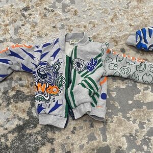 Kenzo Kids Multicolor Graphic Jacket 18 months